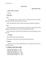 Giáo án Ngữ văn 11 tuần 5: Đọc thêm: Chạy giặc