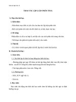 Giáo án Ngữ văn 11 tuần 2: Thao tác lập luận phân tích