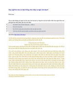 Suy nghĩ từ câu ca dao công cha chảy ra