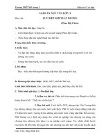 Giáo án Ngữ văn 11 tuần 19 bài: Lưu biệt khi xuất dương  Phan Bội Châu