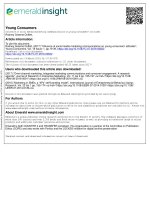 MK-Influence of social media marketing communications on young consumers’ attitudes