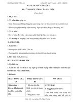 Giáo án Ngữ văn 11 tuần 30 bài: Ba cống hiến vĩ đại của Các Mác  Tổng hợp giáo án hay nhất