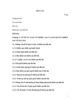 Luận văn thạc sĩ   giải quyết khiếu nại về đất đai ở tỉnh tây ninh