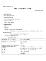 Giáo án Ngữ văn 11 tuần 5: Đọc thêm: Chạy giặc