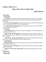 Giáo án Ngữ văn 11 tuần 2: Câu cá mùa thu (Thu điếu)