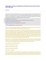 Những giá trị tư tưởng và nghệ thuật của thơ lãng mạn qua một số tác phẩm thời kì 1930 1945