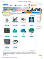 Bảng giá phụ kiện tháp giải nhiệt   bảo hành chính hãng tại Điện máy Hoàng Liên