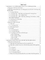 quản trị chiến lược the new york times 