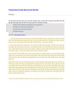 Thuyết minh về cảnh đẹp của hồ thác bà