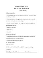 Giáo án Ngữ văn 11 tuần 31 bài: Một thời đại trong thi ca  Hoài Thanh