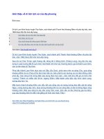 Giới thiệu về di tích lịch sử của địa phương