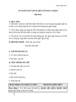 Giáo án Ngữ văn 11 tuần 3: Từ ngôn ngữ chung đến lời nói cá nhân (tiếp)