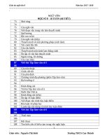 Giao an hoc ki 2 môn ngữ văn 8