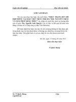 THỰC TRẠNG hủy bỏ hợp ĐỒNG tại bảo VIỆT NHÂN THỌ hà nội  NGUYÊN NHÂN và GIẢI PHÁP KHẮC PHỤC