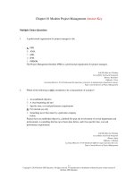 Test bank project management the managerial process  7e ch1 