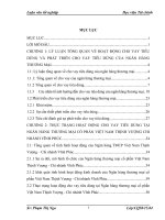 Phát triển cho vay tiêu dùng tại ngân hàng thương mại cổ phần việt nam thinh vượng  chi nhánh vĩnh phúc 