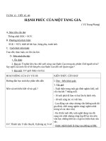 Giáo án Ngữ văn 11 tuần 12: Hạnh phúc của một tang gia (Trích Số đỏ)
