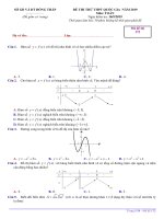 đề thi thử THPT QG 2019   toán   sở GDĐT đồng tháp   có lời giải