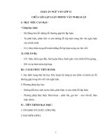 Giáo án Ngữ văn 12 tuần 16 bài: Chữa lỗi lập luận trong văn nghị luận