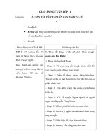 Giáo án Ngữ văn 11 tuần 33 bài: Tóm tắt văn bản nghị luận