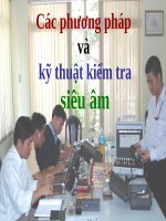 Các phương pháp và kỹ thuật kiểm tra siêu âm mối hàn kim loại