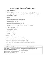 Giáo án Ngữ văn 12 tuần 5: Phong cách ngôn ngữ khoa học