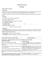 Giáo án Ngữ văn 12 tuần 9: Việt Bắc ( Phần hai: tác phẩm)