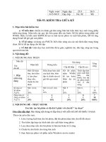 Tiết 55 Kiểm tra giữa kì