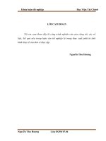 Chất lượng thẩm định tín dụng tại ngân hàng nông nghiệp và phát triển nông thôn việt nam – chi nhánh tỉnh thanh hóa 