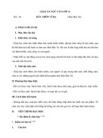 Giáo án Ngữ văn 11 tuần 23 bài: Đây thôn Vĩ Dạ  Hàn Mặc Tử