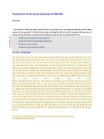 Thuyết minh về nón lá của người phụ nữ việt nam