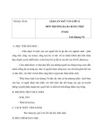 Giáo án Ngữ văn 12 tuần 29 bài: Hồn Trương Ba da hàng thịt  Lưu Quang Vũ