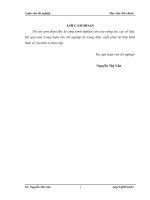 Phân tích tình hình tài chính của ngân hàng TMCP đầu tư và phát triển chi nhánh bắc hải dương 