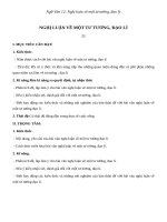 Giáo án Ngữ văn 12 tuần 1: Nghị luận về một tư tưởng, đạo lí