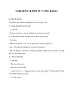 Giáo án Ngữ văn 12 tuần 1: Nghị luận về một tư tưởng, đạo lí