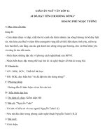 Giáo án Ngữ văn 12 tuần 17 bài: Ai đã đặt tên cho dòng sông