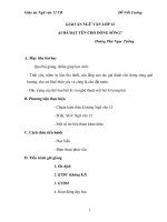 Giáo án Ngữ văn 12 tuần 17 bài: Ai đã đặt tên cho dòng sông