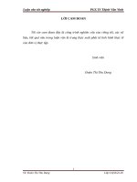 Hoàn thiện quy trình kiểm toán khoản mục tài sản cố định trong kiểm toán báo cáo tài chính tại chi nhánh công ty TNHH kiểm toán và tư vấn ac  hà nội 