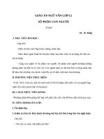 Giáo án Ngữ văn 12 tuần 27 bài: Số phận con người