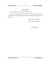 Tổ chức công tác kế toán tập hợp chi phí sản xuất và tính giá thành sản phẩm tại công ty TNHH MTV nước khoáng và thương mại dịch vụ quảng ninh 