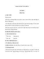 Giáo án Ngữ văn 12 tuần 21 bài: Vợ Nhặt  Kim Lân