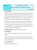 Giáo án Ngữ văn 12 tuần 23 bài: Những đứa con trong gia đình  Nguyễn Thi