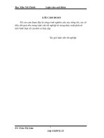 Vốn kinh doanh và các giải pháp tăng cường quản trị vốn kinh doanh của công ty cổ phần tiên hưng 