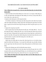 BẢO HIỂM HÀNG HÓA VẬN CHUYỂN BẰNG ĐƯỜNG BIỂN