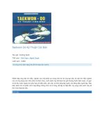 Taekwon do kỹ thuật căn bản