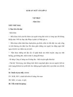 Giáo án Ngữ văn 12 tuần 21 bài: Vợ Nhặt  Kim Lân