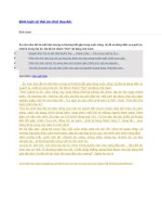 Bình luận về thói ăn chơi đua đòi