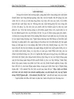 Đọc, hiểu và phân tích báo cáo tài chính của doanh nghiệp phục vụ phê duyệt cho vay tại ngân hàng TMCP quân đội – chi nhánh tây hà nội 