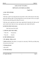 Giáo án Ngữ văn 12 tuần 23 bài: Những đứa con trong gia đình  Nguyễn Thi