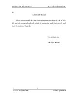 Giải pháp tăng cường quản lý vốn lưu động tại công ty cổ phần xi măng sài sơn 